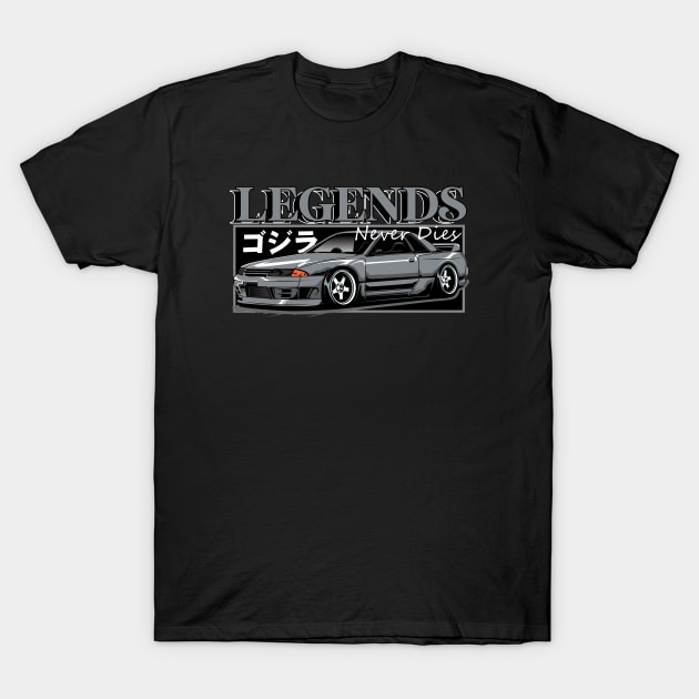 jdm car tshirt T-Shirt by rclndsgn